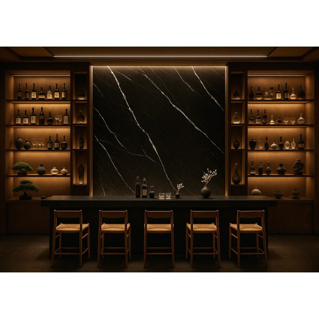 Pvc Mega Panel 2.8/1220/2800Mm Carrara Black...