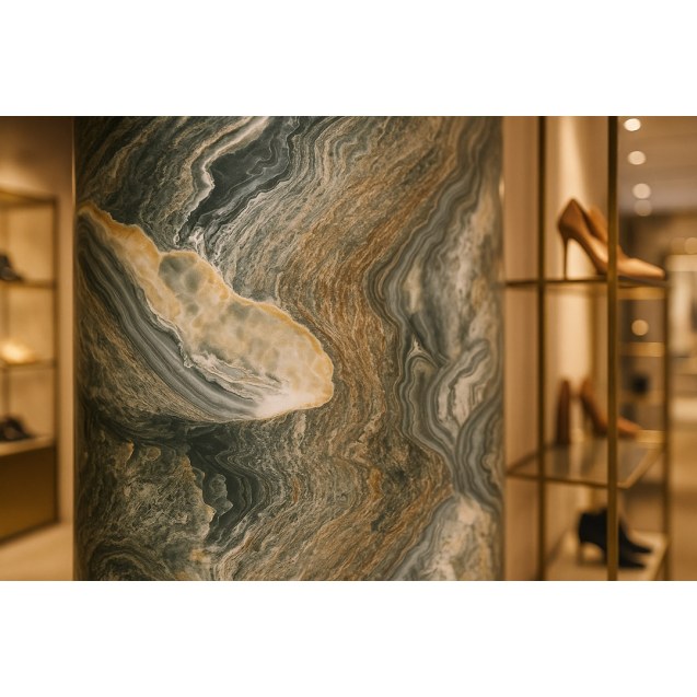 Pvc Mega Panel 2.8/1220/2800Mm Onyx Green 901...