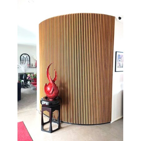 Acoustic 3D Panel Comfort 8090 Pecan 9/600/2780Mm Newplan