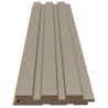 Mdf Panel Με 3D Πηχακια 506090 Beat Dl 16/119/2750Mm Sand Grey Newplan