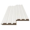 Mdf Panel Με 3D Πηχακια 502040 Beat St 16/119/2750Mm White Newplan