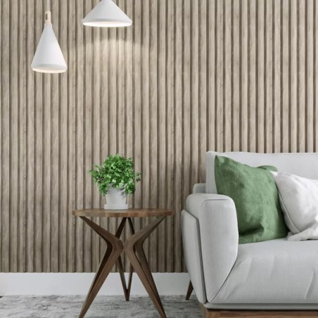 Mdf Panel Με 3D Πηχακια 503040 Beat St 16/119/2750Mm Vintage Oak Newplan