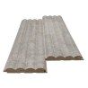 Mdf Panel Me 3D Πηχακια 804070 Wave St 16/119/2750Mm Chicago Concrete Newplan