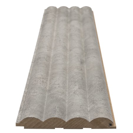 Mdf Panel Me 3D Πηχακια 804070 Wave St 16/119/2750Mm Chicago Concrete Newplan