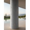 Panel Ευκαμπτης Πετρας 104040 Travertine 60/1200Mm Light Grey Newplan