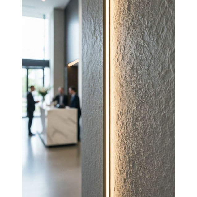 Panel Ευκαμπτης Πετρας 108010 Rough Granite...