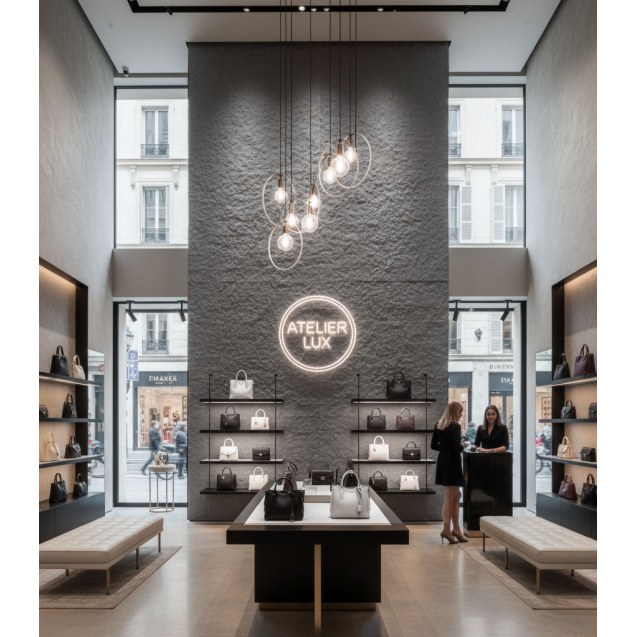 Panel Ευκαμπτης Πετρας 108050 Rough Granite...