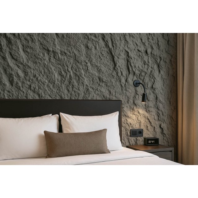 Panel Ευκαμπτης Πετρας 108050 Rough Granite...