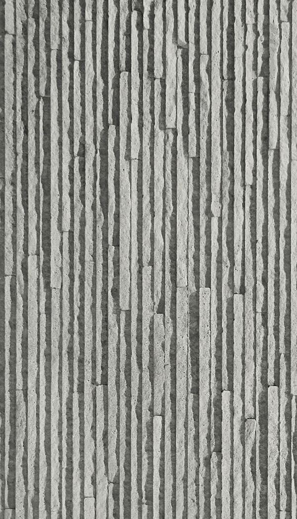 Panel Ευκαμπτης Πετρας 111040 Muretto Stone 60/1200Mm Light Grey Newplan