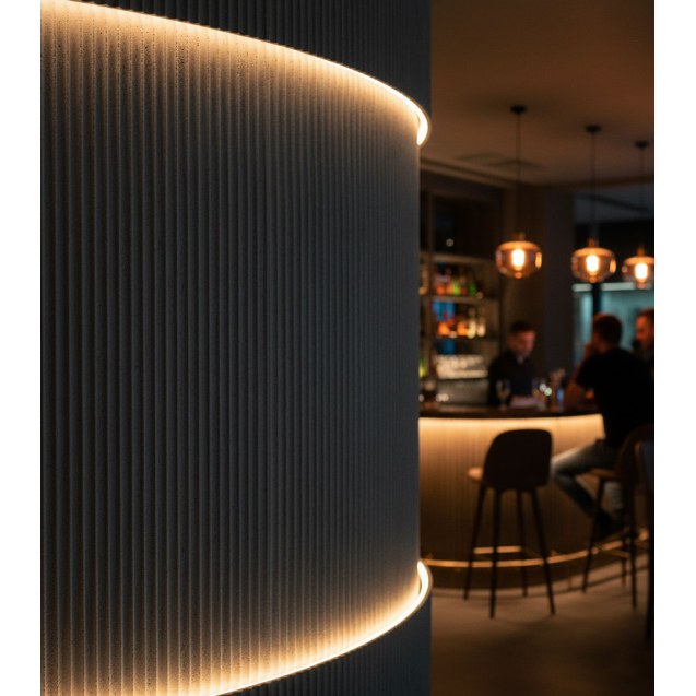 Panel Ευκαμπτης Πετρας 113050 Ripple Board...