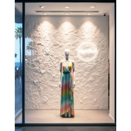 Panel Ευκαμπτης Πετρας 114020 Star Moon Stone 60/1200Mm Beige White Newplan