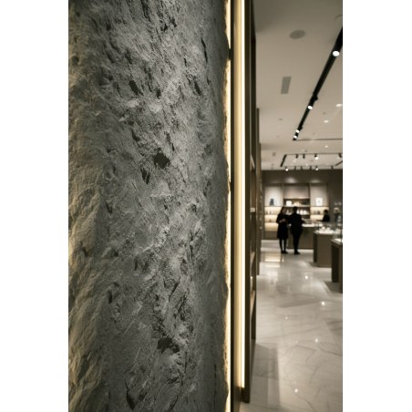 Panel Ευκαμπτης Πετρας 114050 Star Moon Stone 60/1200Mm Medium Grey Newplan