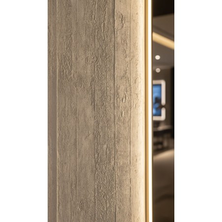 Panel Ευκαμπτης Πετρας 117040  Concrete Board 60/1200Mm Light Grey Newplan