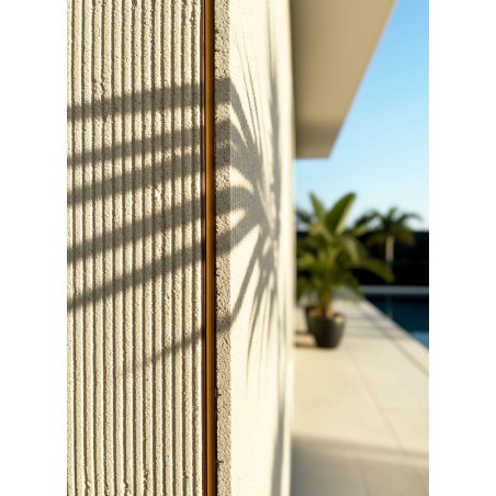 Panel Ευκαμπτης Πετρας 119020  Line Stone Board 60/1200Mm Beige White Newplan