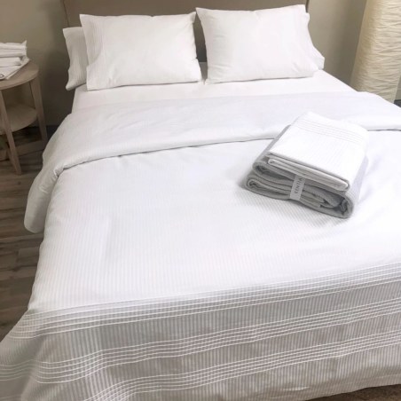 Σετ Παπλωματοθήκη Υπέρδιπλη 3 Τεμαχίων Kentia Orama 220x240