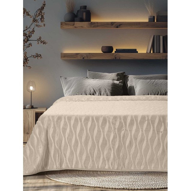 Κουβέρτα SNUGGLE BEIGE-5210186082805