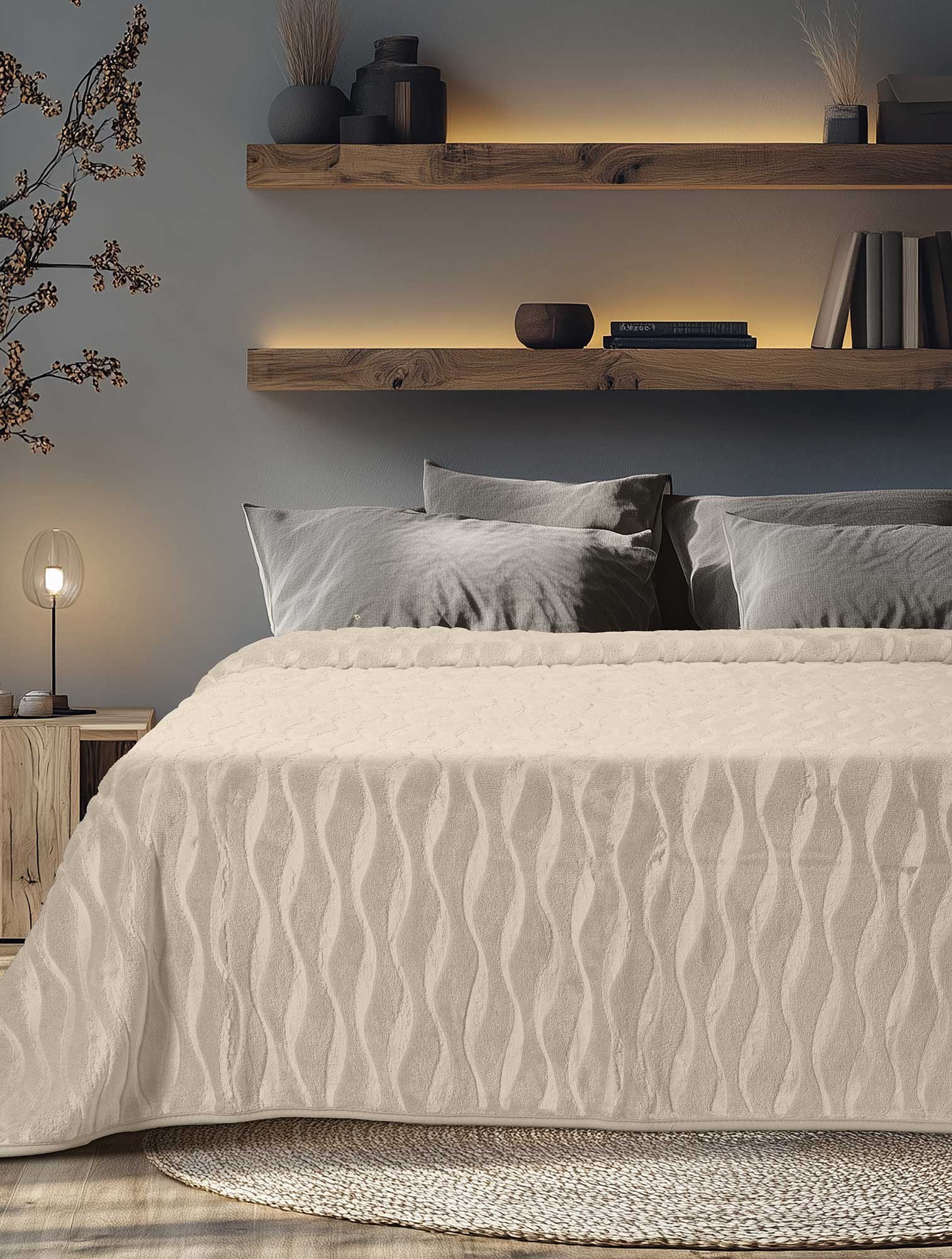 Κουβέρτα SNUGGLE BEIGE-5210186082805