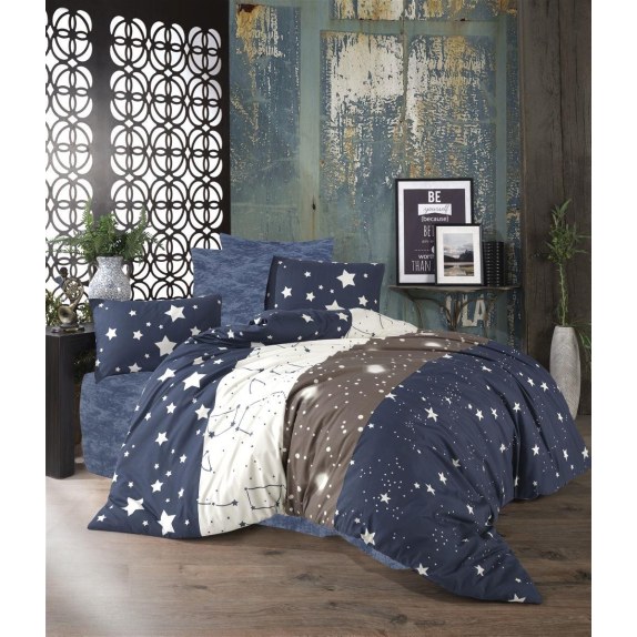 Παπλωματοθήκη Μονή Dimcol Γαλαξίας 305 Digital Print 160x240