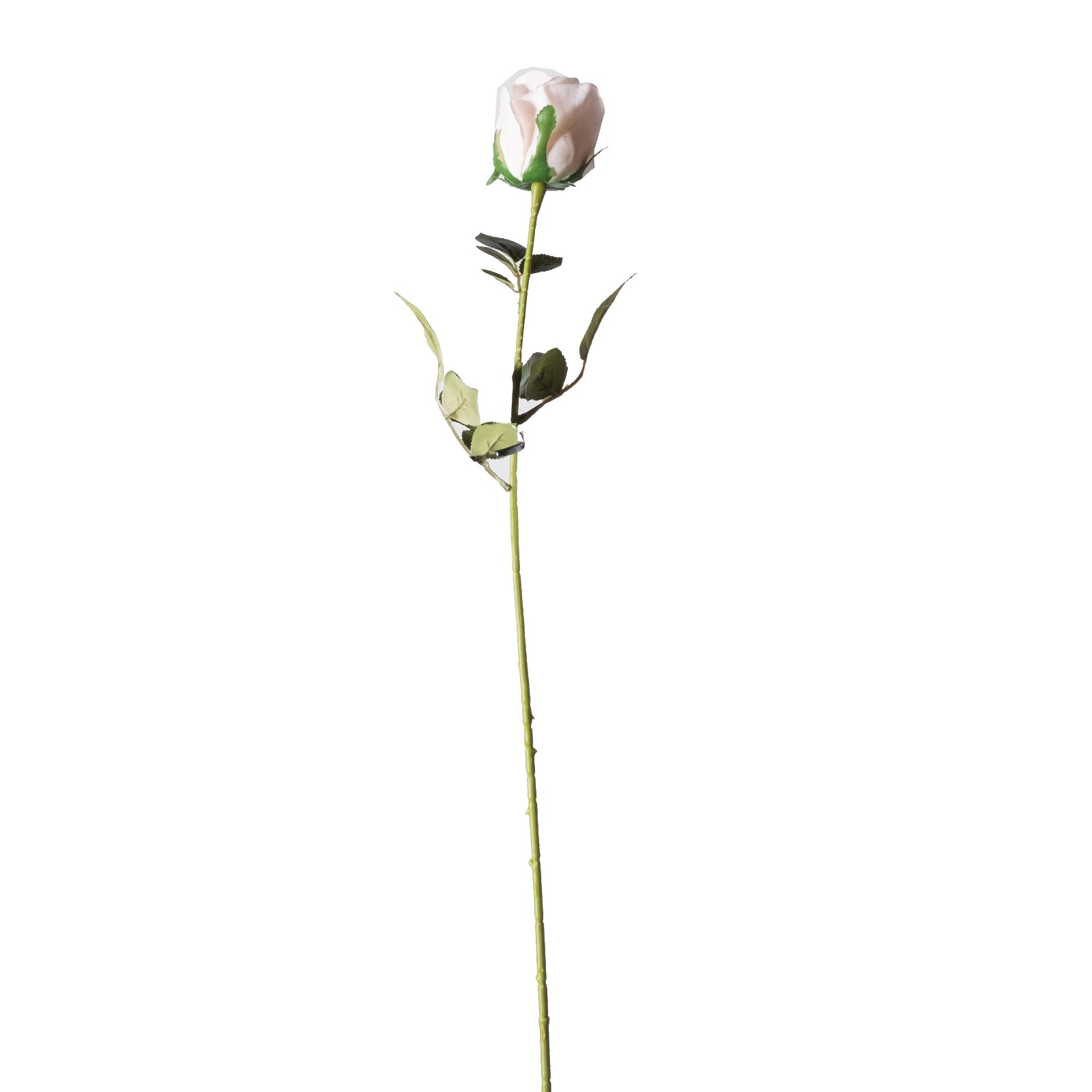 Supergreens Τεχνητό Κλωνάρι Τριαντάφυλλο Real Τouch Ροζ 69 εκ.