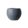 Supergreens Γλάστρα Πήλινη Στρογγυλή "Rocky" Γκρι 30x30x23 εκ.