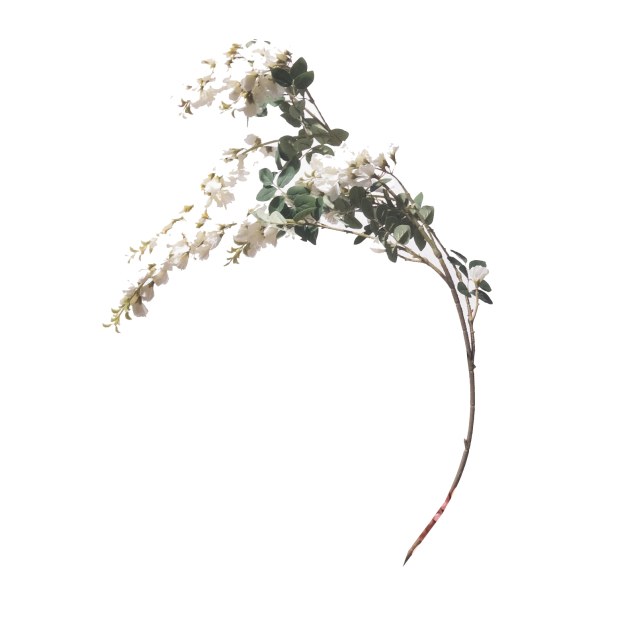 Supergreens Τεχνητή Κρεμαστή Γλυσίνια Λευκή 110...