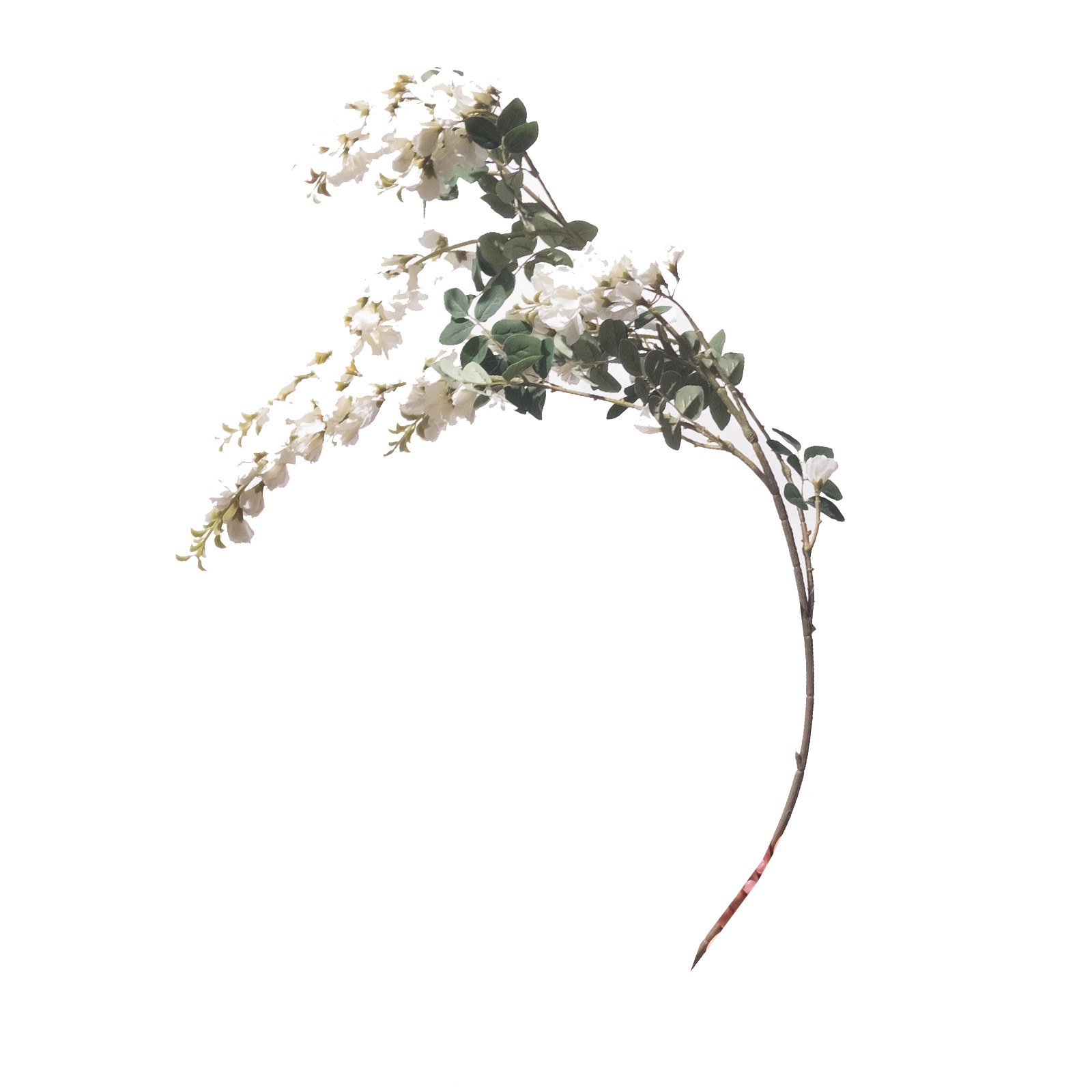 Supergreens Τεχνητή Κρεμαστή Γλυσίνια Λευκή 110 εκ.