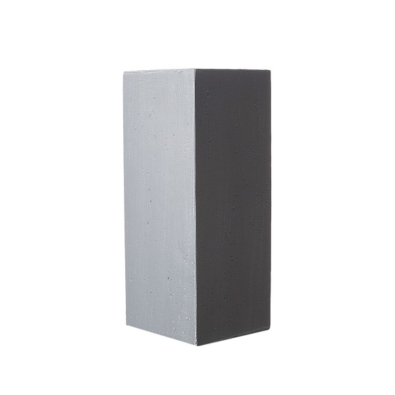 Supergreens Γλάστρα Πήλινη Κάθετη ''Rocky'' Γκρι M...