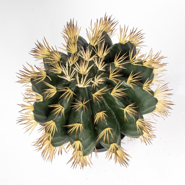 Supergreens Τεχνητό Φυτό Εχινόκακτος Πράσινο 52...