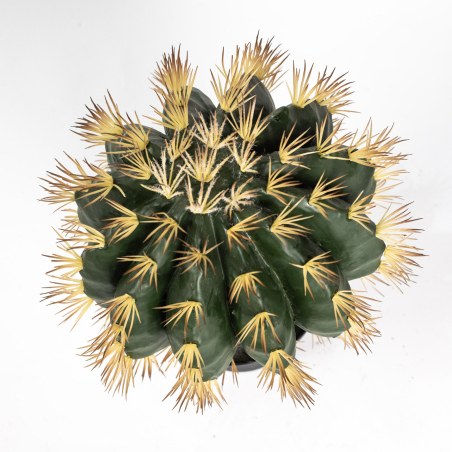 Supergreens Τεχνητό Φυτό Εχινόκακτος Πράσινο 52 εκ.