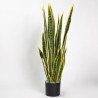 Supergreens Τεχνητό Φυτό Σανσεβιέρα "Serpentis" Πράσινο 100 εκ.