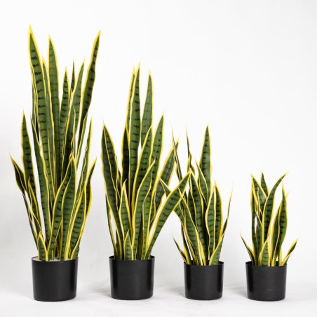 Supergreens Τεχνητό Φυτό Σανσεβιέρα "Serpentis" Πράσινο 100 εκ.