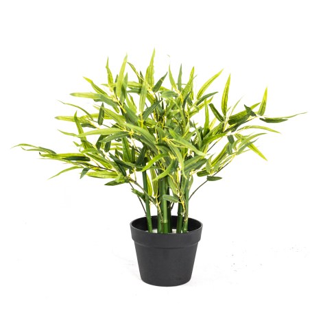 Supergreens Τεχνητό Φυτό Μπαμπού Πράσινο 50 εκ.
