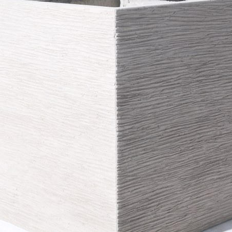 Supergreens Γλάστρα Πήλινη "Muted" Εκρου XXXL 105x105x96 εκ.