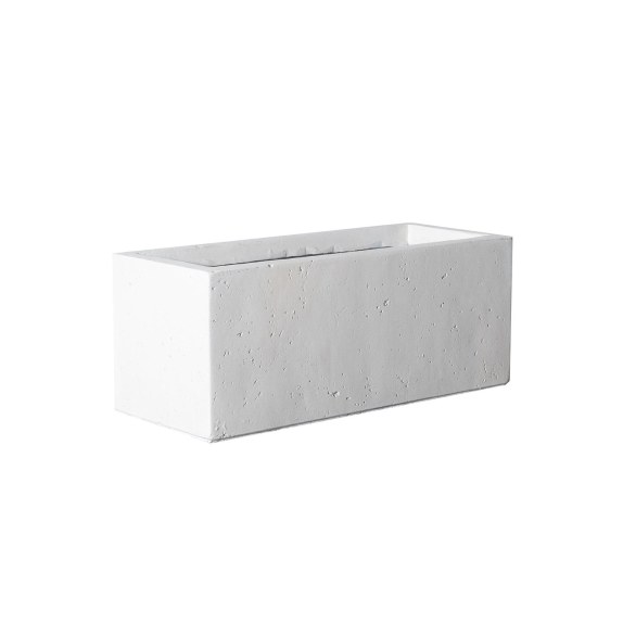 Supergreens Γλάστρα Πήλινη Ορθογώνια "Dusty" Μπεζ M...