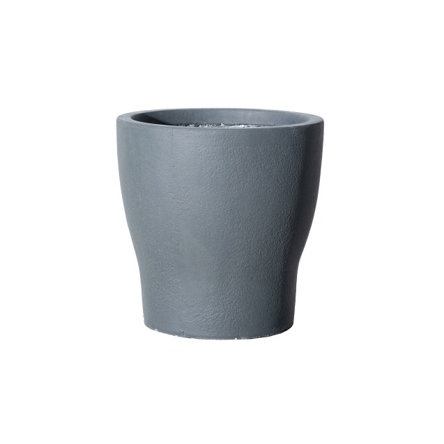 Supergreens Γλάστρα Πήλινη "Industrial" Γκρι S...