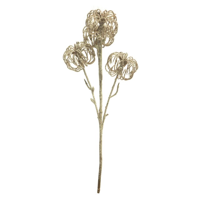 Supergreens Τεχνητό Κλαδί Αγράμπελη Χρυσό 43 εκ.