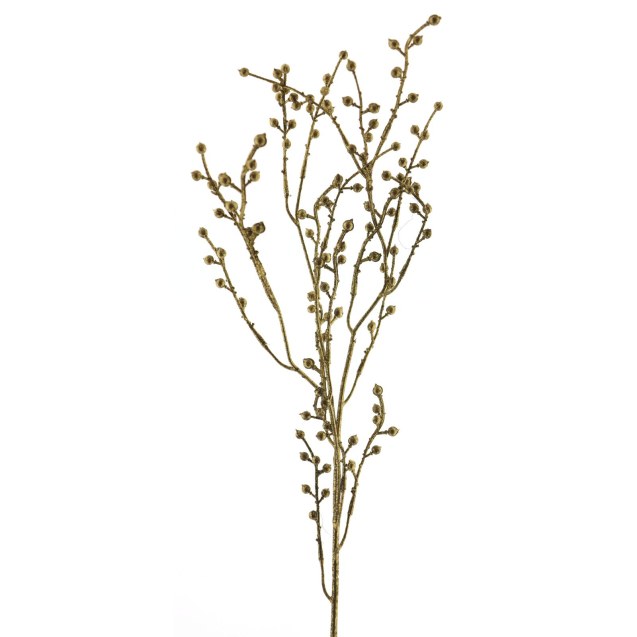 Supergreens Τεχνητό Κλαδί Berry Χρυσό 73 εκ.