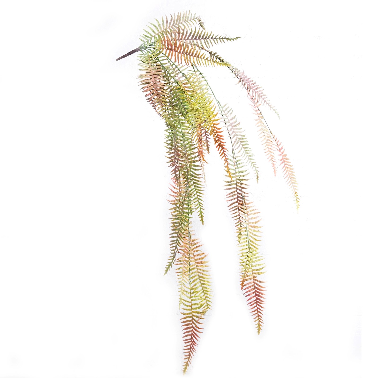 Supergreens Τεχνητή Κρεμαστή Φτέρη Boston 2-Tone Καφέ 119 εκ.