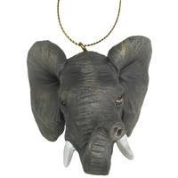 Supergreens Διακοσμητικό Χριστουγεννιάτικο Στολίδι Ελέφαντας Γκρι 7 εκ.