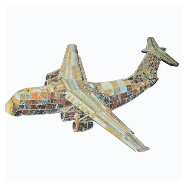 Supergreens Πίνακας “Vintage Airplane” Ξύλινος...