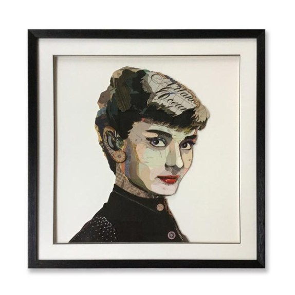 Supergreens Πίνακας Κολάζ “Audrey” 75x75 εκ.