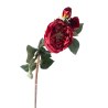 Supergreens Τεχνητό Κλωνάρι Τριαντάφυλλο Κόκκινο 61 εκ.
