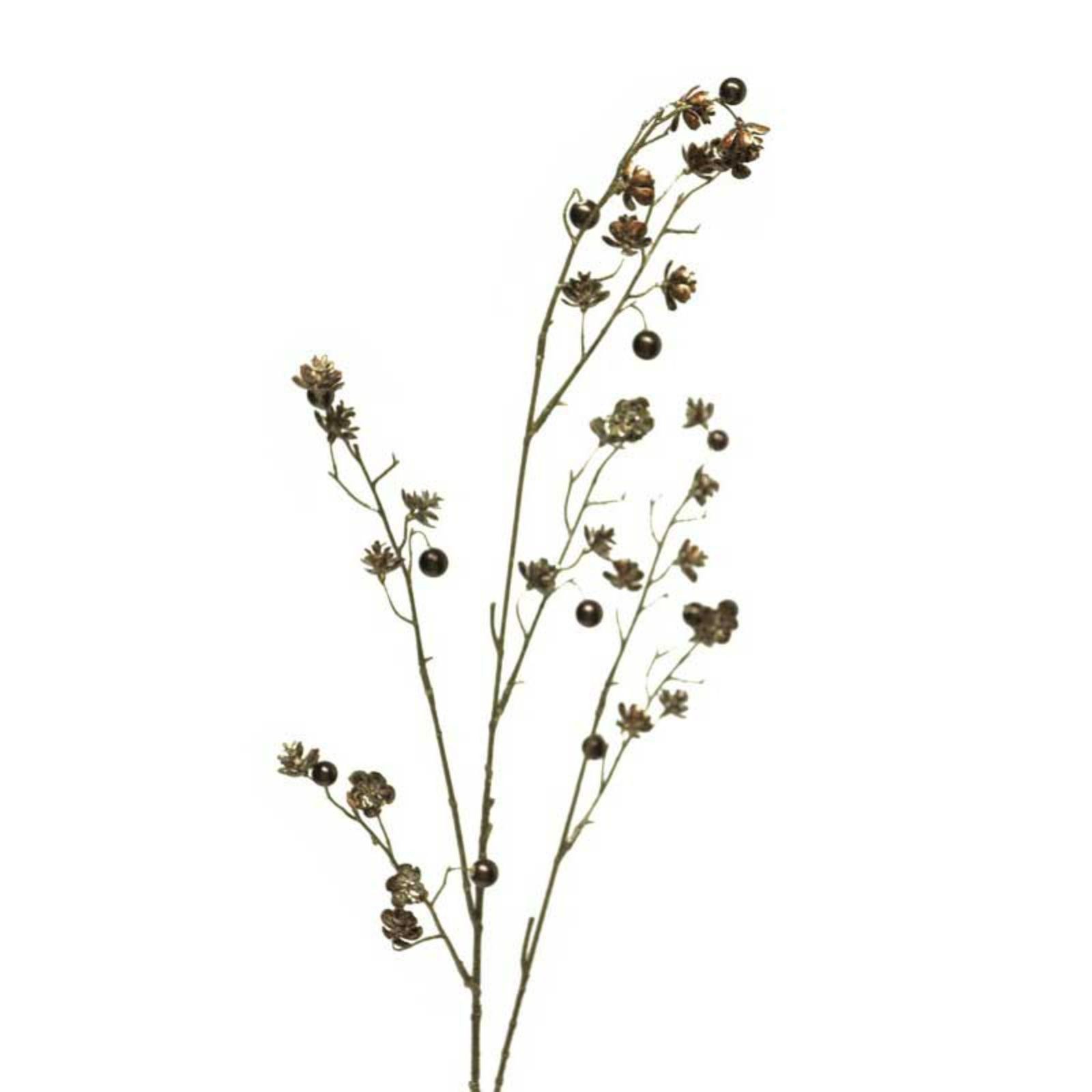 Supergreens Τεχνητό Κλαδί Πέρλα Χάλκινο 85 εκ.