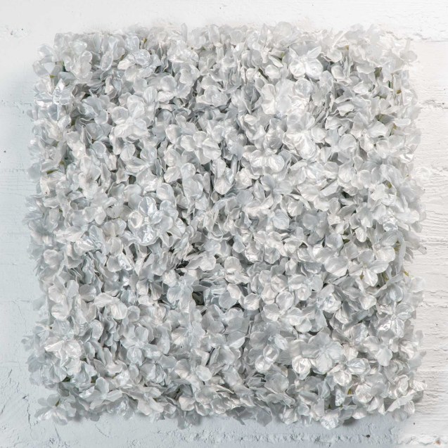 Supergreens Τεχνητή Φυλλωσιά Ορτανσία Ασημί...