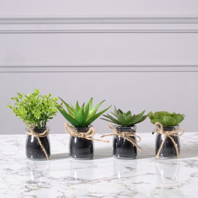 Supergreens Τεχνητό Φυτό Παχύφυτο Assorted 11 εκ.