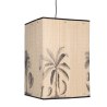 Supergreens Φωτιστικό Οροφής Bamboo "Palm" Εκρου 41x41x64 εκ.