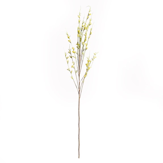 Supergreens Τεχνητό Κλωνάρι Άνθος Κίτρινο 120 εκ.