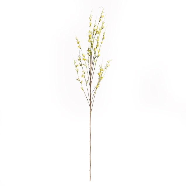 Supergreens Τεχνητό Κλωνάρι Άνθος Κίτρινο 120 εκ.