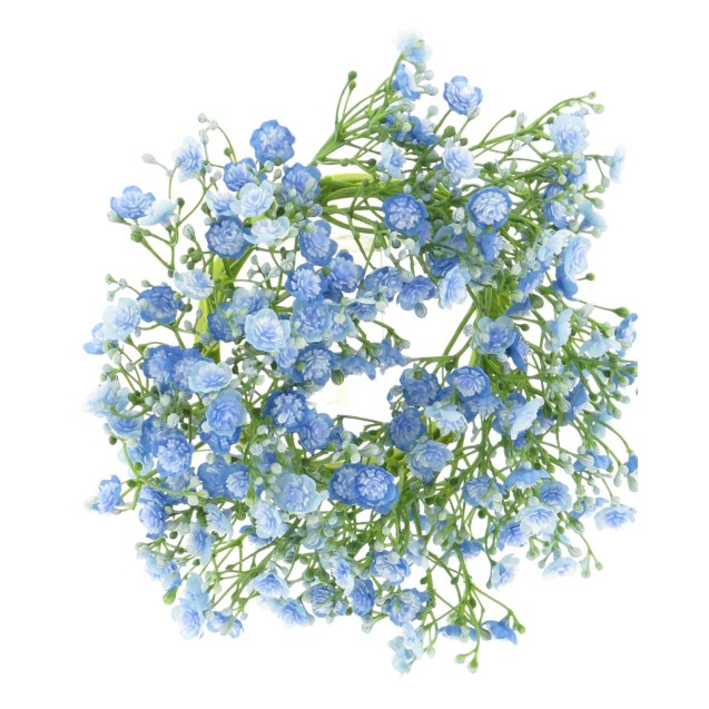 Supergreens Τεχνητό Στεφάνι Γυψοφύλλη Κόκκινο...