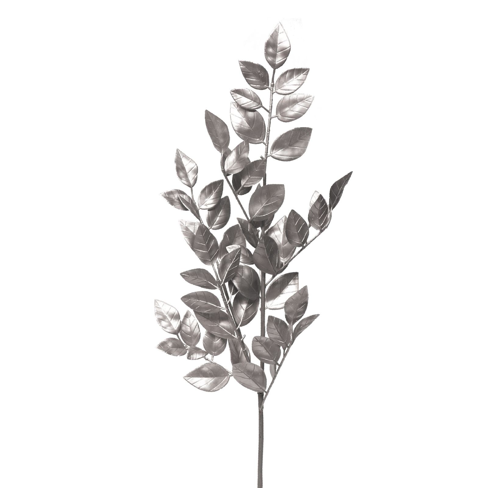 Supergreens Τεχνητό Φύλλο Φίκος Ασημί 73 εκ.